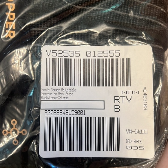 Tommie Copper Adjustable Compression Back Brace (Z003) - Picture 11 of 13